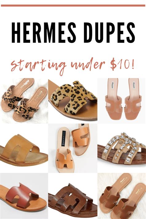 sash vs hermes sandals|hermes shoes dupe.